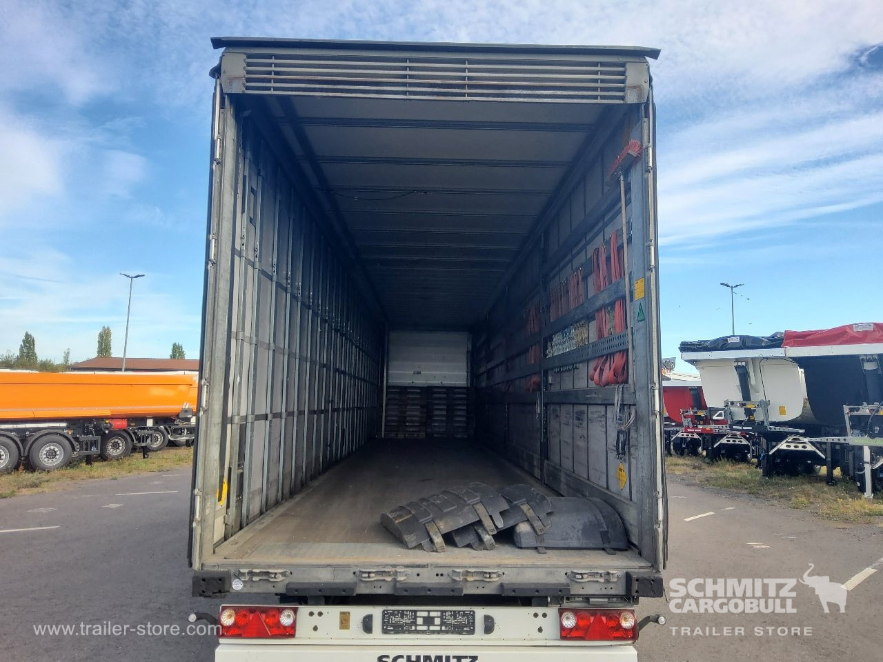 Curtainsider semi-trailer SCHMITZ Auflieger Curtainsider Mega: picture 7