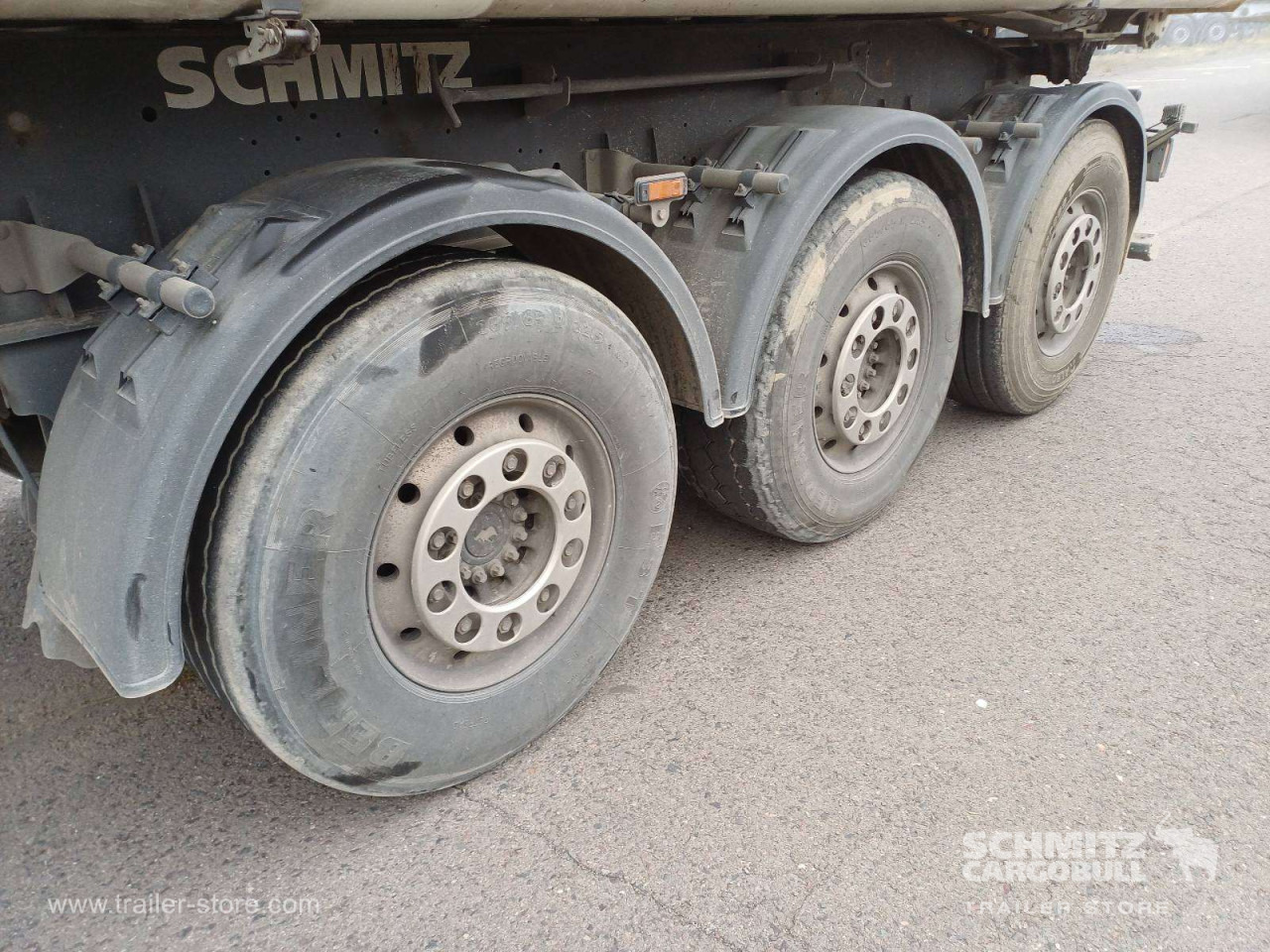 SCHMITZ Auflieger Kipper Alukastenmulde 24m³ - Tipper semi-trailer: picture 2 SCHMITZ Auflieger Kipper Alukastenmulde 24m³ - Tipper semi-trailer: picture 2
