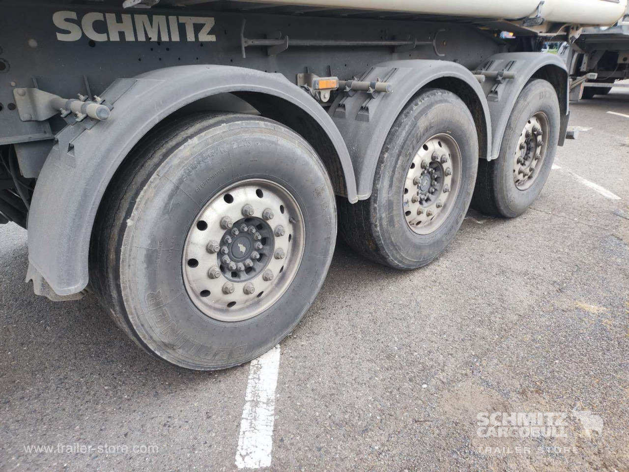 SCHMITZ Auflieger Kipper Alukastenmulde 24m³ - Tipper semi-trailer: picture 2 SCHMITZ Auflieger Kipper Alukastenmulde 24m³ - Tipper semi-trailer: picture 2