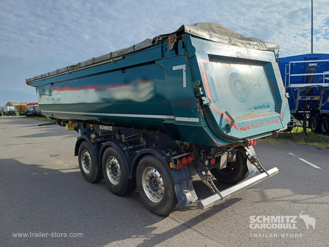 SCHMITZ Auflieger Kipper Stahlrundmulde 24m³ - Tipper semi-trailer: picture 5 SCHMITZ Auflieger Kipper Stahlrundmulde 24m³ - Tipper semi-trailer: picture 5