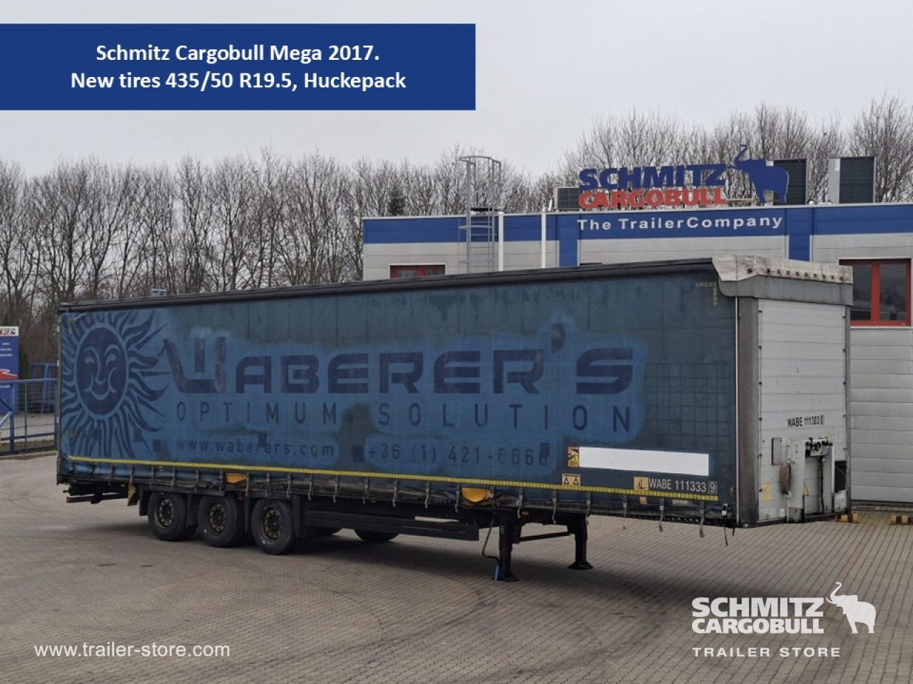 SCHMITZ Curtainsider Mega - Curtainsider semi-trailer: picture 1 SCHMITZ Curtainsider Mega - Curtainsider semi-trailer: picture 1