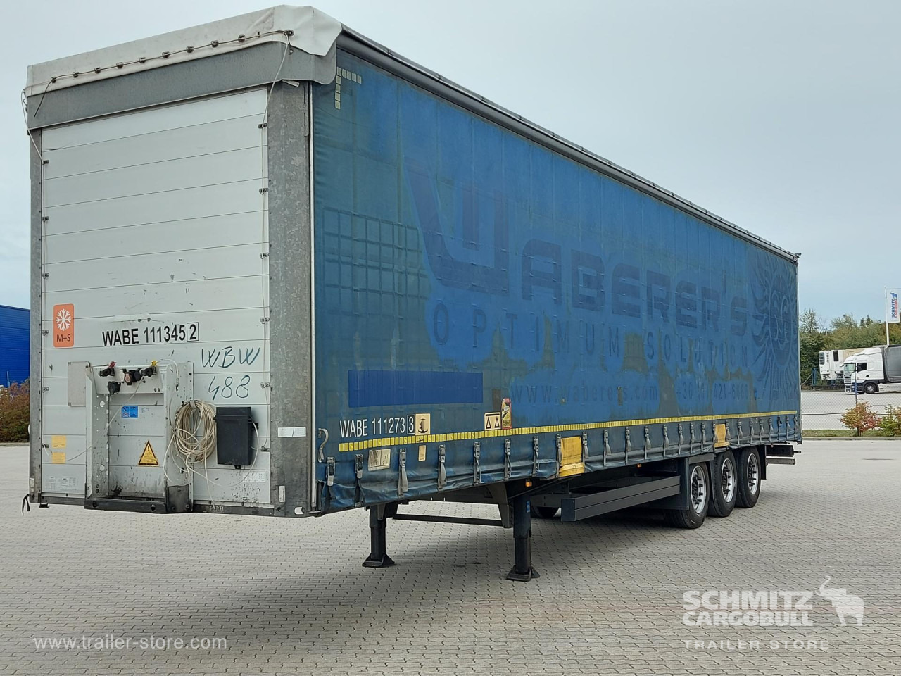 SCHMITZ Curtainsider Mega - Curtainsider semi-trailer: picture 2 SCHMITZ Curtainsider Mega - Curtainsider semi-trailer: picture 2