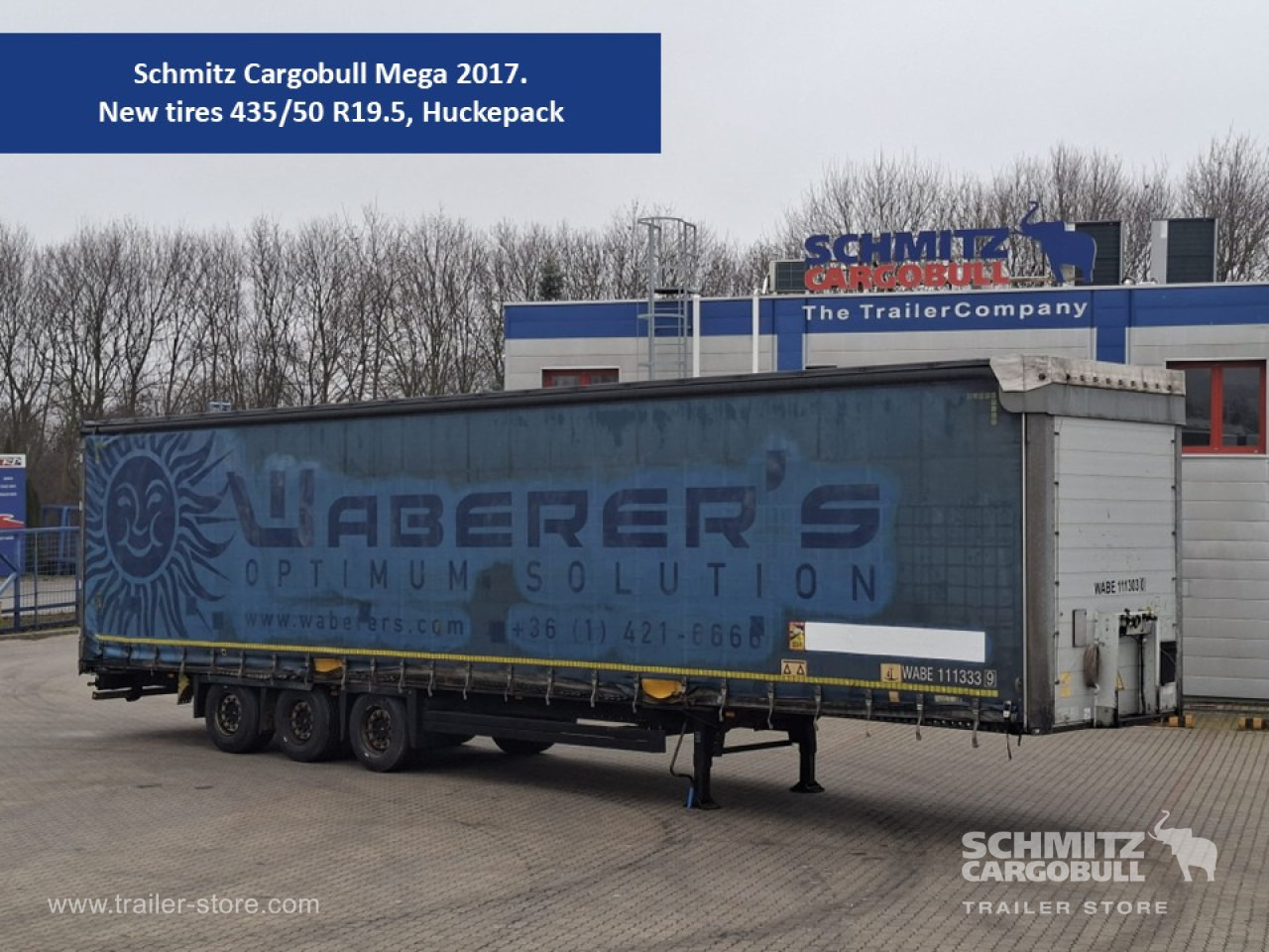SCHMITZ Curtainsider Mega - Curtainsider semi-trailer: picture 1 SCHMITZ Curtainsider Mega - Curtainsider semi-trailer: picture 1