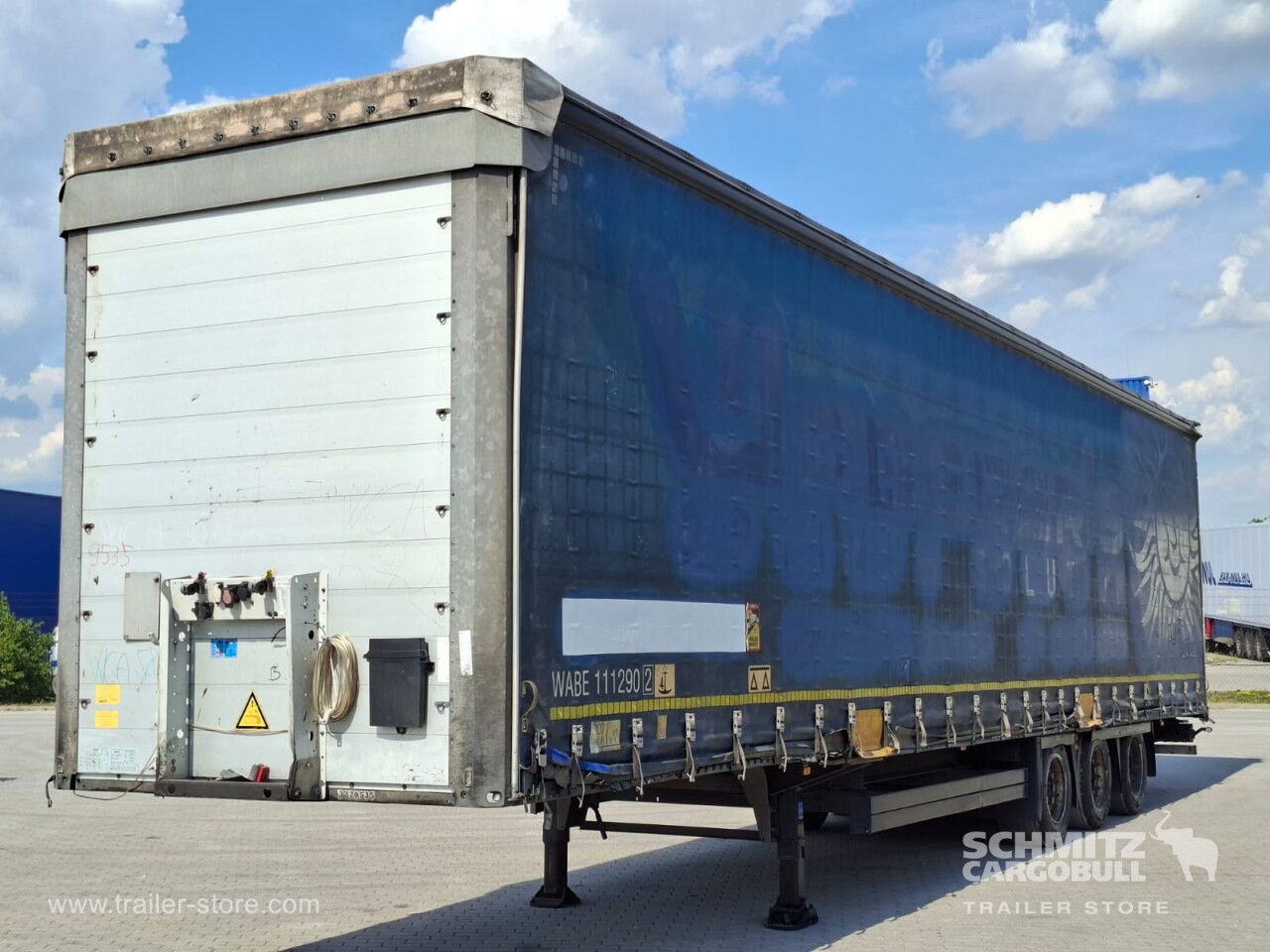 SCHMITZ Curtainsider Mega - Curtainsider semi-trailer: picture 5 SCHMITZ Curtainsider Mega - Curtainsider semi-trailer: picture 5