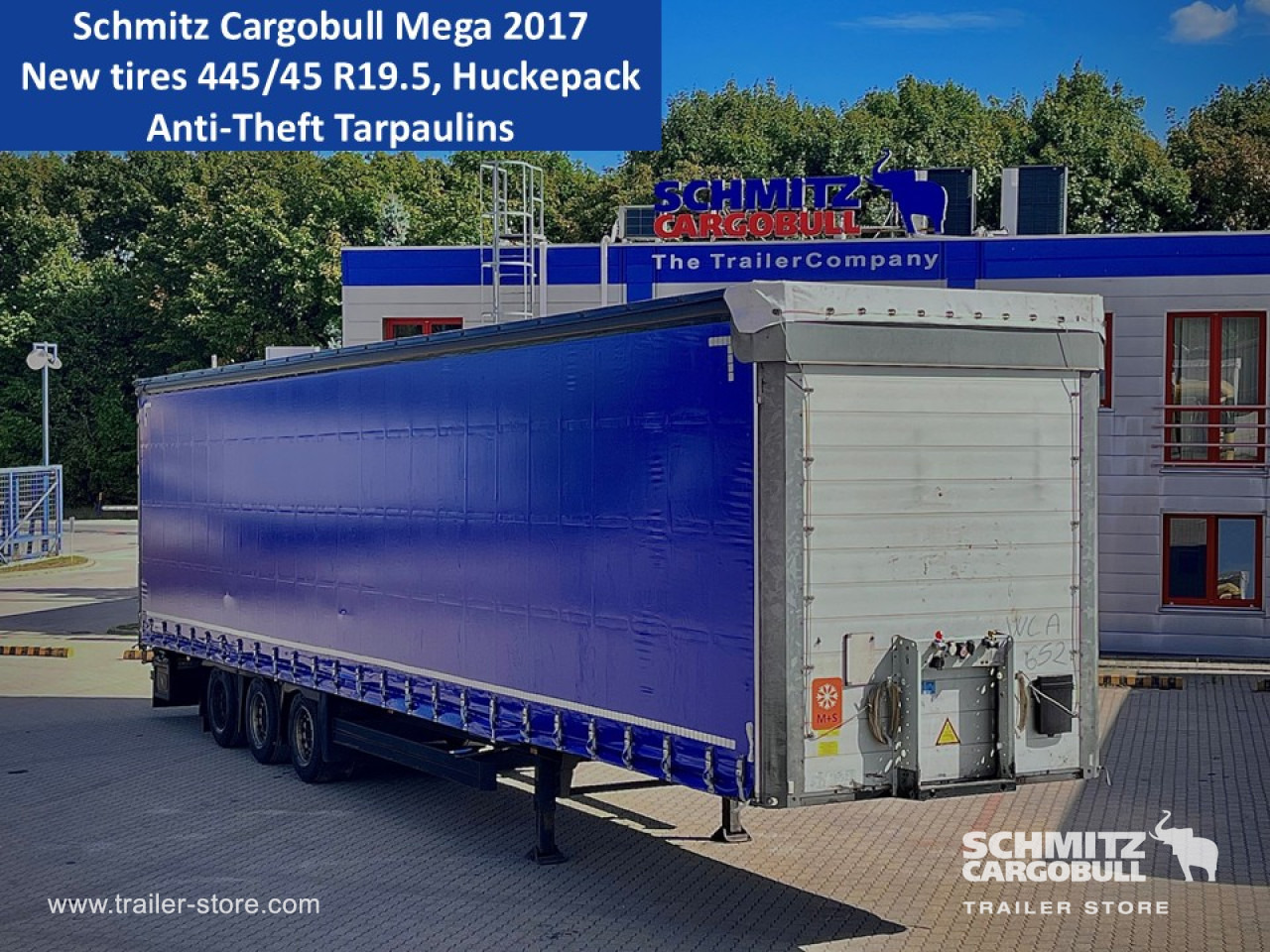 SCHMITZ Curtainsider Mega - Curtainsider semi-trailer: picture 1 SCHMITZ Curtainsider Mega - Curtainsider semi-trailer: picture 1