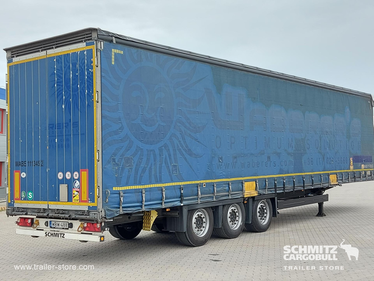 SCHMITZ Curtainsider Mega - Curtainsider semi-trailer: picture 5 SCHMITZ Curtainsider Mega - Curtainsider semi-trailer: picture 5
