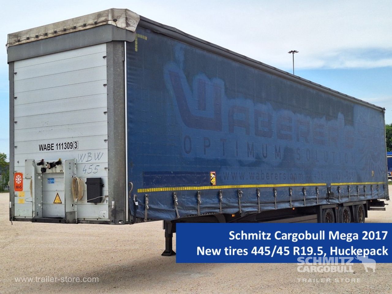 SCHMITZ Curtainsider Mega - Curtainsider semi-trailer: picture 1 SCHMITZ Curtainsider Mega - Curtainsider semi-trailer: picture 1