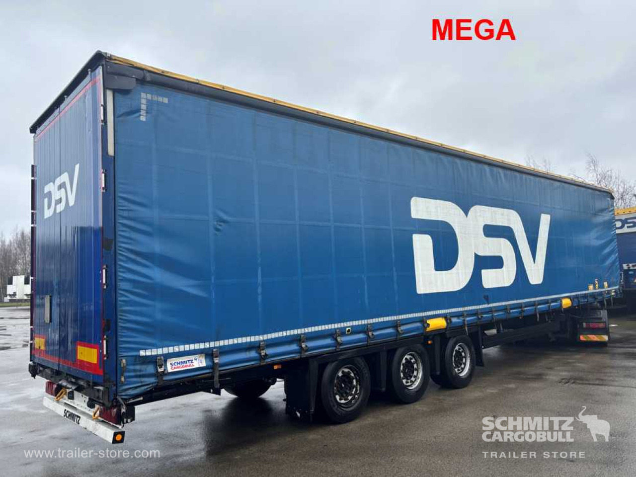 SCHMITZ Curtainsider Mega - Curtainsider semi-trailer: picture 1 SCHMITZ Curtainsider Mega - Curtainsider semi-trailer: picture 1