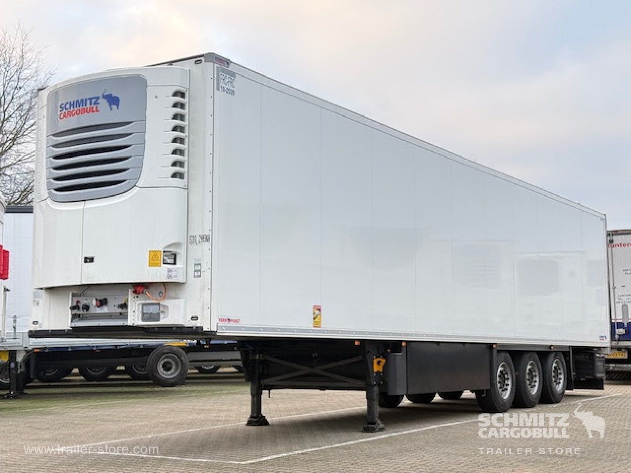 Isothermal semi-trailer SCHMITZ Oplegger Vries Multitemp: picture 1