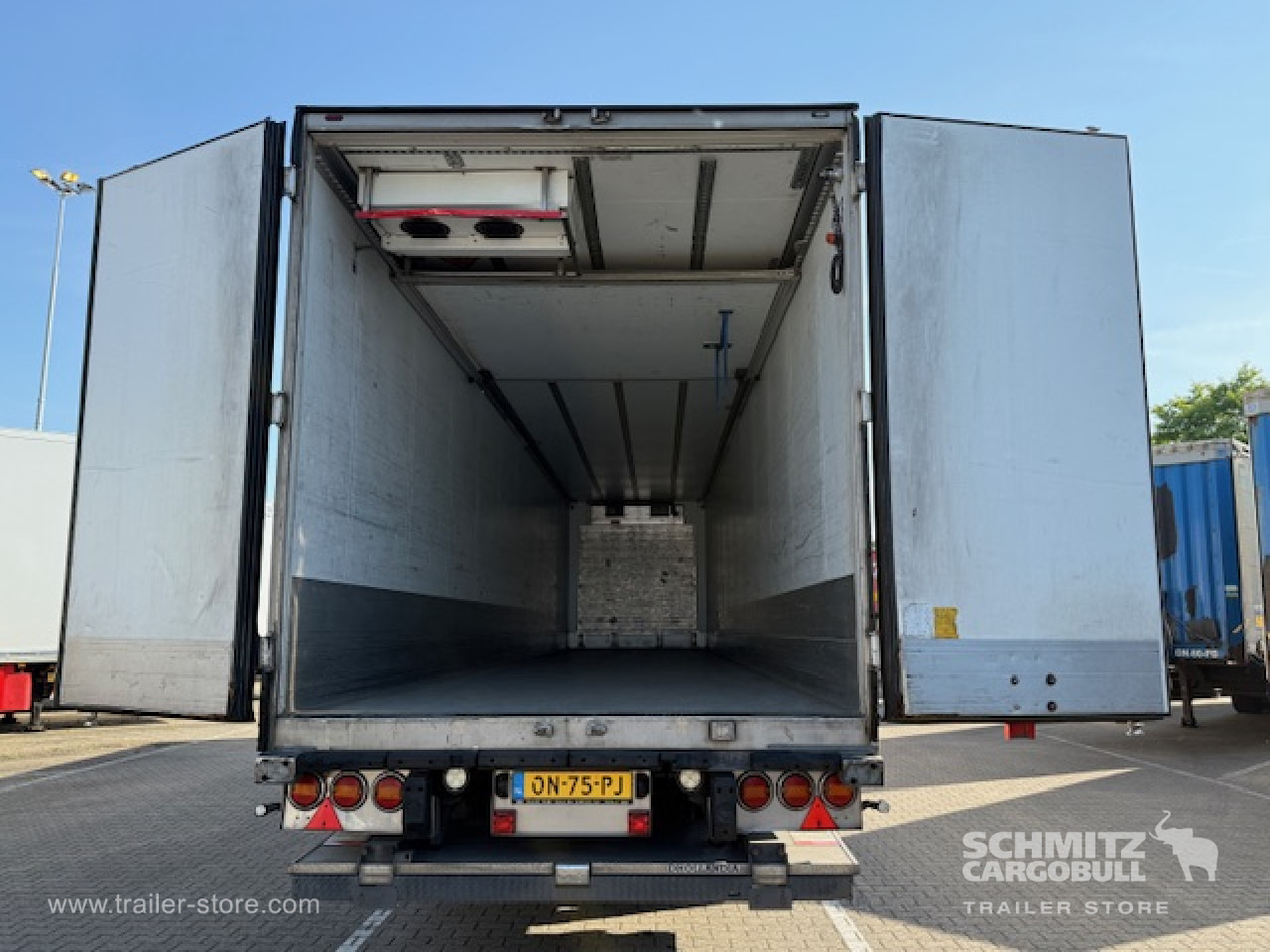 Isothermal semi-trailer SCHMITZ Oplegger Vries Multitemp: picture 10