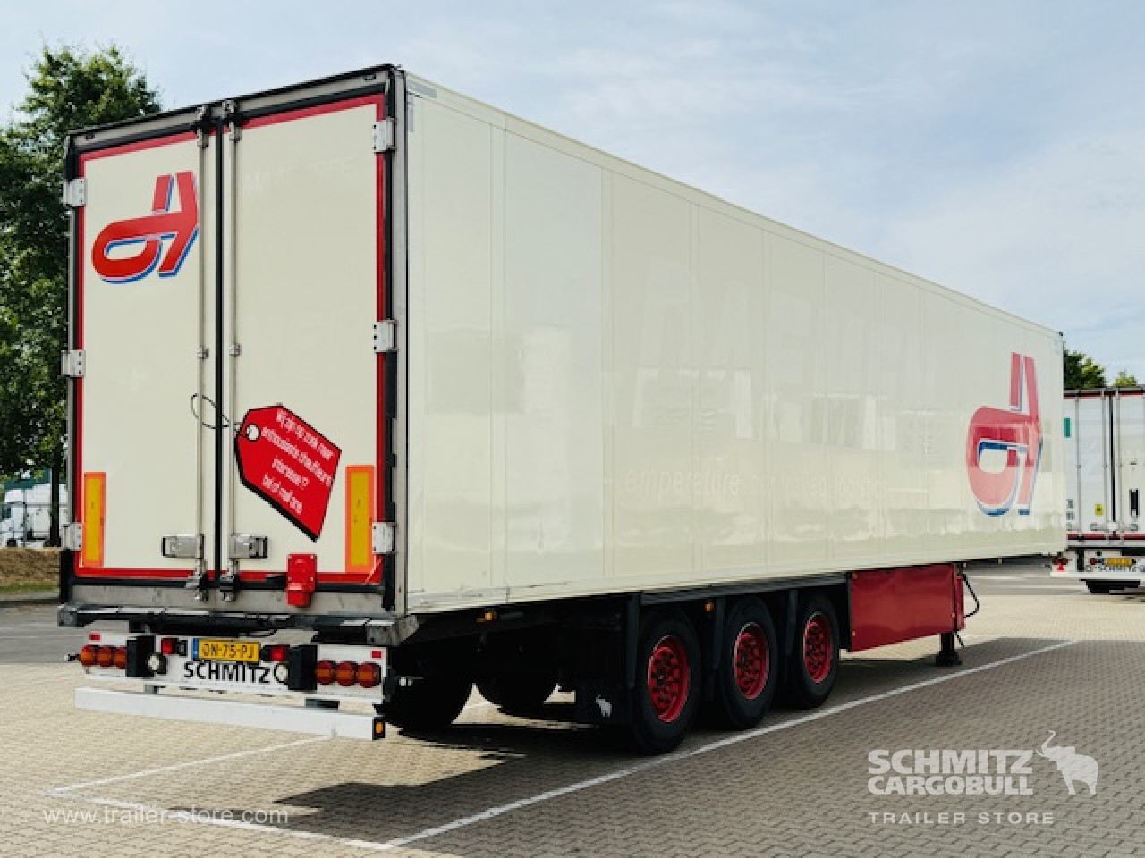 Isothermal semi-trailer SCHMITZ Oplegger Vries Multitemp: picture 9