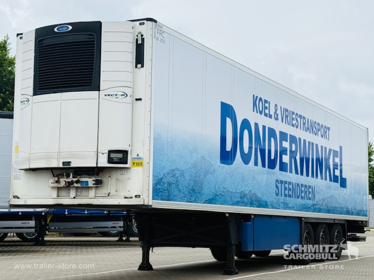 SCHMITZ Oplegger Vries Multitemp Taillift - Isothermal semi-trailer: picture 1 SCHMITZ Oplegger Vries Multitemp Taillift - Isothermal semi-trailer: picture 1