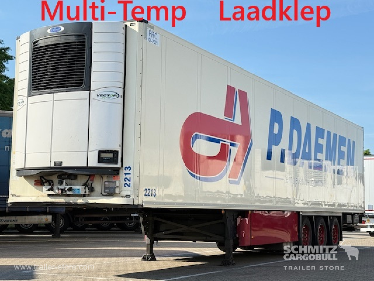 SCHMITZ Oplegger Vries Multitemp Taillift - Isothermal semi-trailer: picture 1 SCHMITZ Oplegger Vries Multitemp Taillift - Isothermal semi-trailer: picture 1
