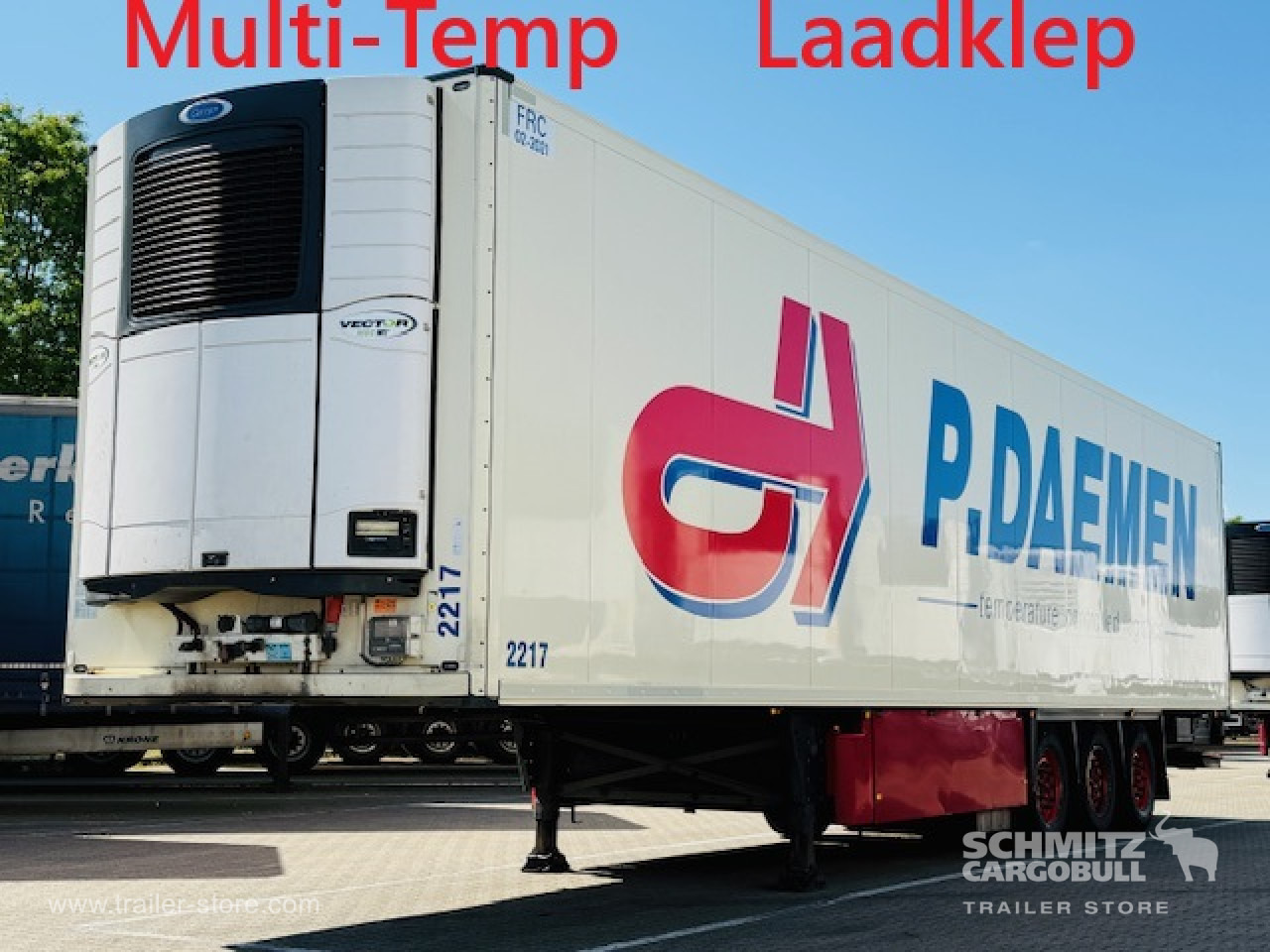 SCHMITZ Oplegger Vries Multitemp Taillift - Isothermal semi-trailer: picture 1 SCHMITZ Oplegger Vries Multitemp Taillift - Isothermal semi-trailer: picture 1