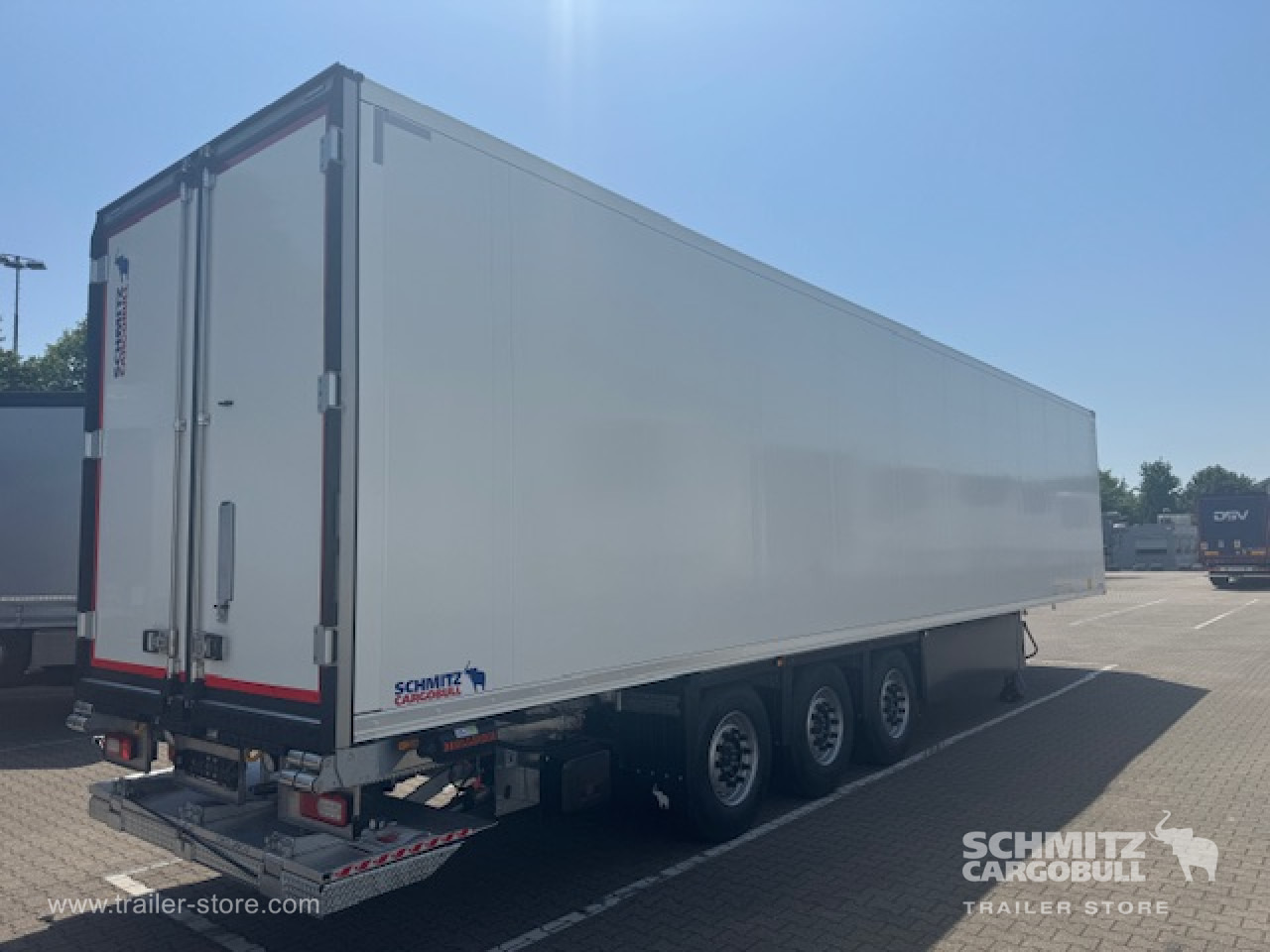 New Isothermal semi-trailer SCHMITZ Oplegger Vries Standard Taillift: picture 8