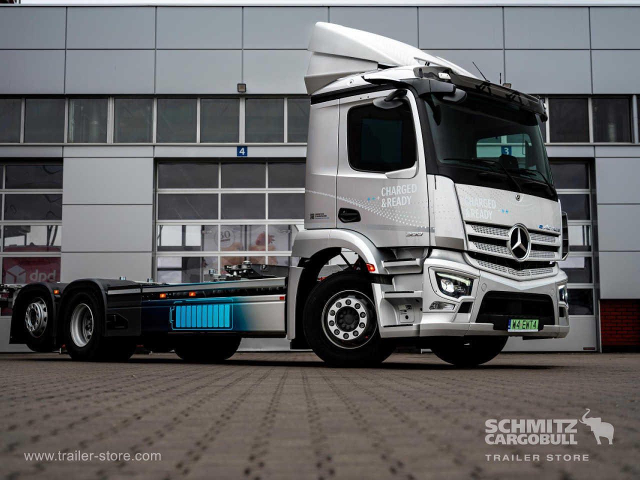 MERCEDES-BENZ - Container transporter/ Swap body truck, Electric truck: picture 2 MERCEDES-BENZ - Container transporter/ Swap body truck, Electric truck: picture 2