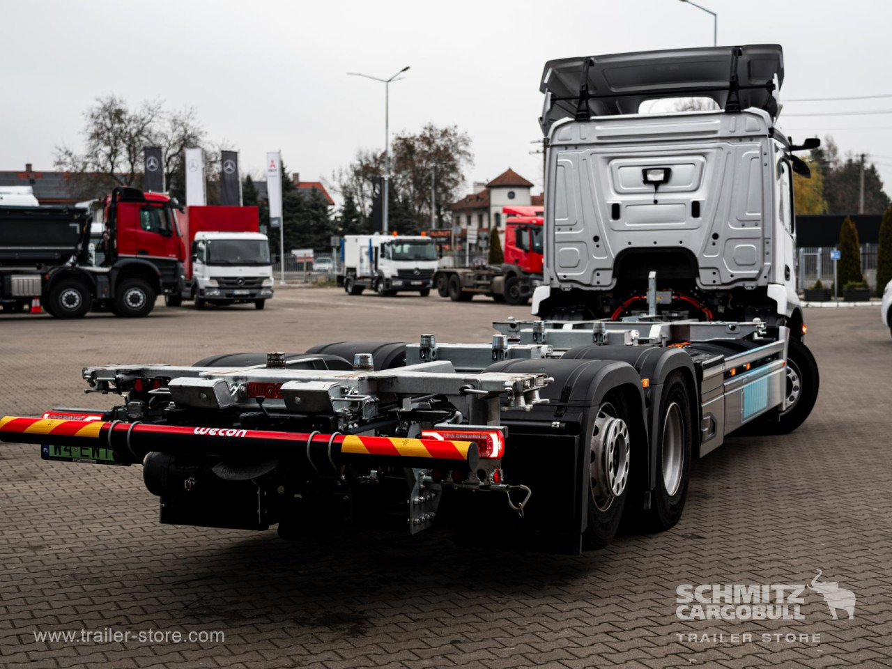 MERCEDES-BENZ - Container transporter/ Swap body truck, Electric truck: picture 3 MERCEDES-BENZ - Container transporter/ Swap body truck, Electric truck: picture 3