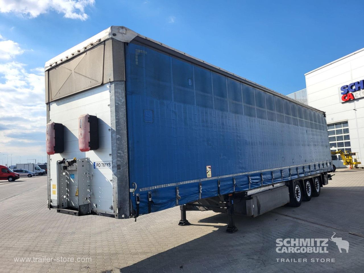 SCHMITZ Curtainsider Mega - Curtainsider semi-trailer: picture 1 SCHMITZ Curtainsider Mega - Curtainsider semi-trailer: picture 1