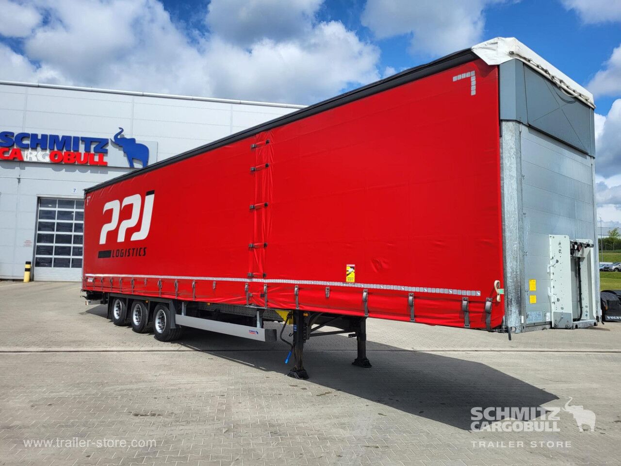 SCHMITZ Curtainsider Mega - Curtainsider semi-trailer: picture 1 SCHMITZ Curtainsider Mega - Curtainsider semi-trailer: picture 1