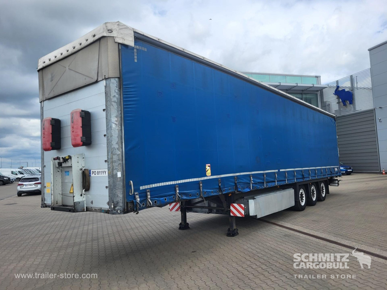 SCHMITZ Curtainsider Mega - Curtainsider semi-trailer: picture 1 SCHMITZ Curtainsider Mega - Curtainsider semi-trailer: picture 1