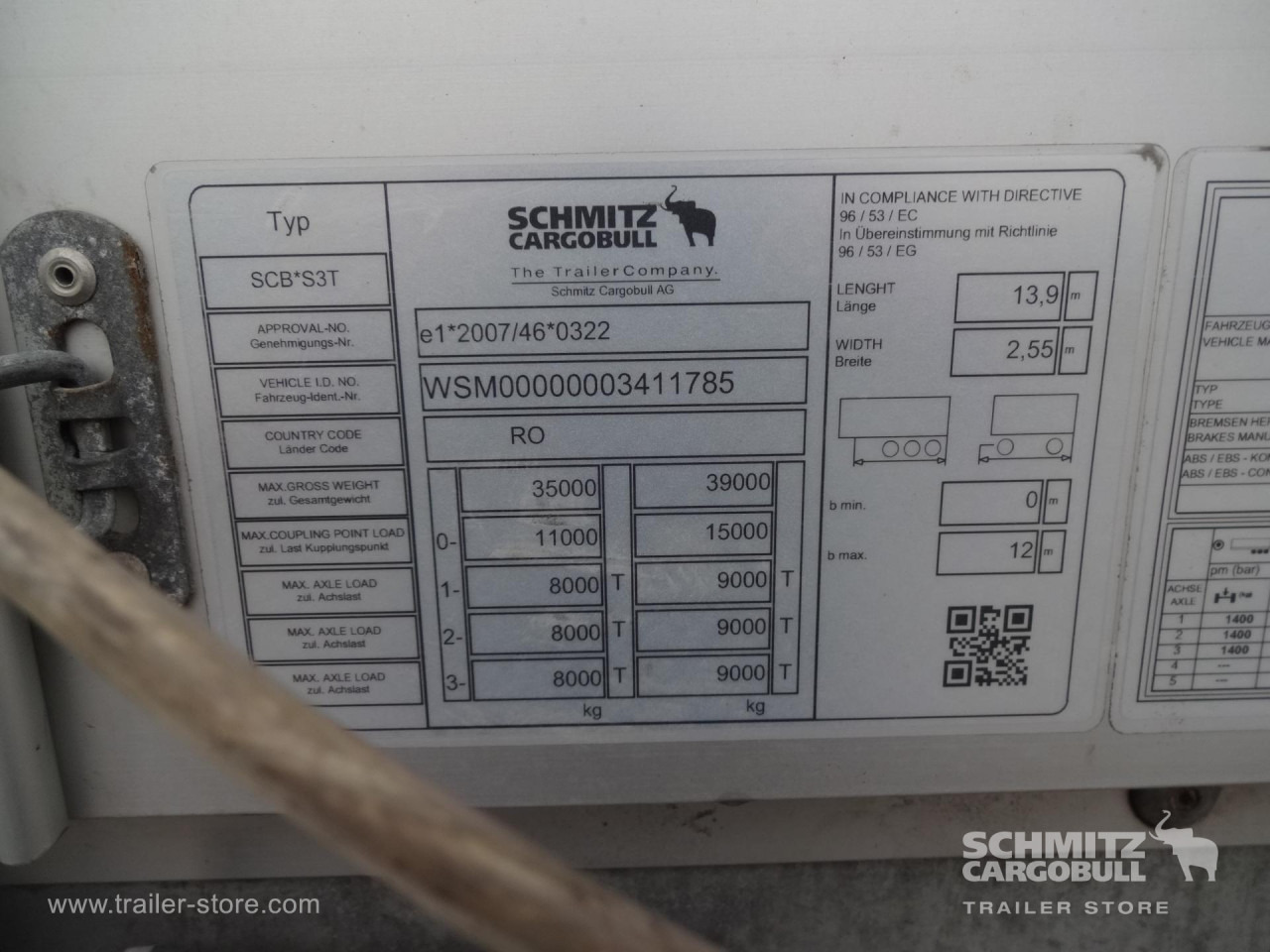 SCHMITZ Curtainsider Standard - Curtainsider semi-trailer: picture 2 SCHMITZ Curtainsider Standard - Curtainsider semi-trailer: picture 2