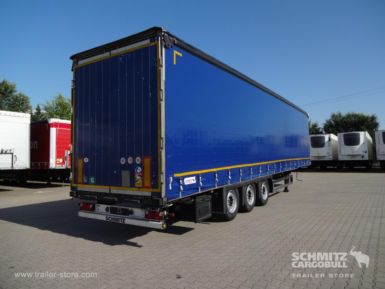SCHMITZ Curtainsider Varios - Curtainsider semi-trailer: picture 5 SCHMITZ Curtainsider Varios - Curtainsider semi-trailer: picture 5