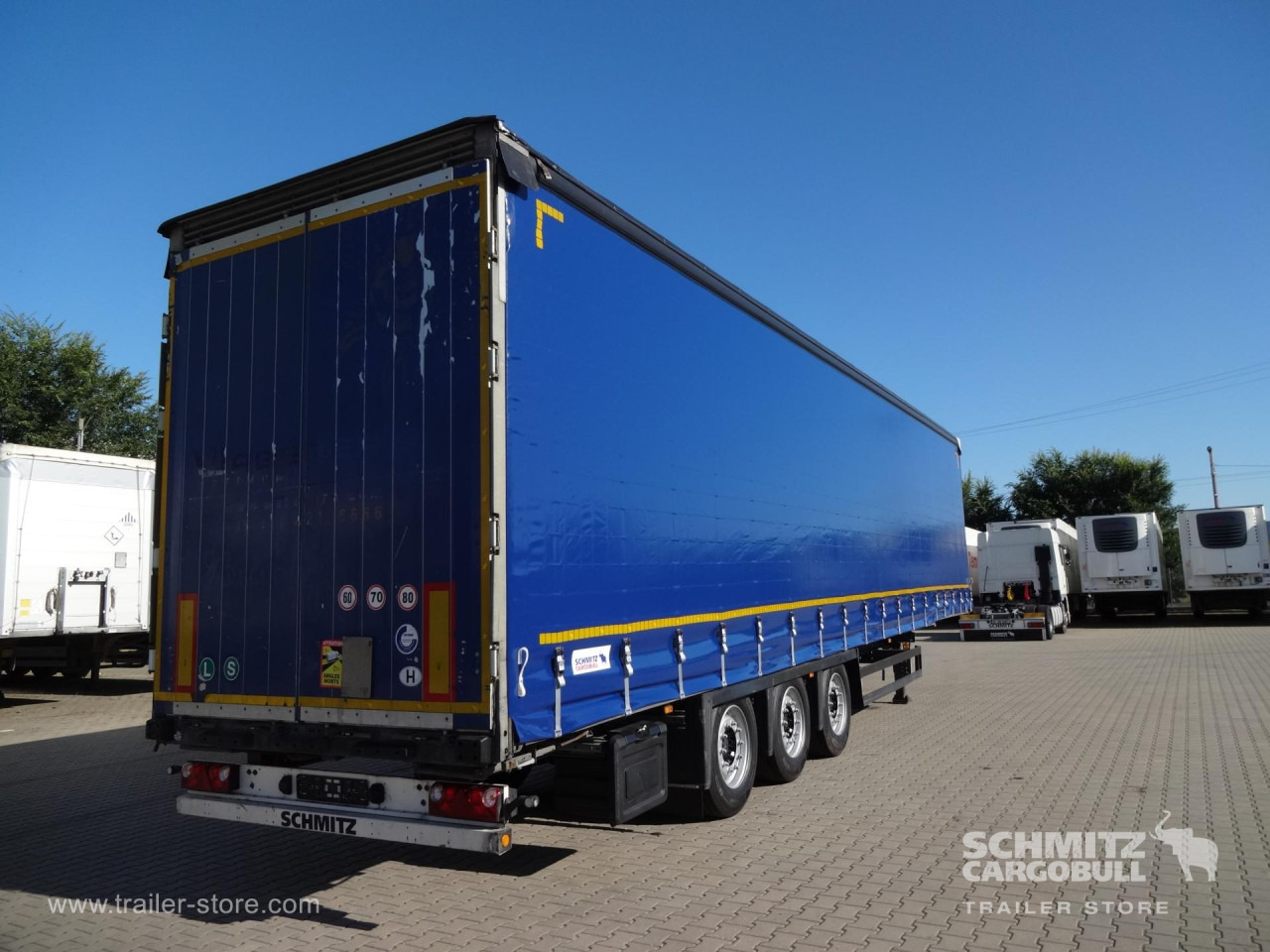 SCHMITZ Curtainsider Varios - Curtainsider semi-trailer: picture 5 SCHMITZ Curtainsider Varios - Curtainsider semi-trailer: picture 5