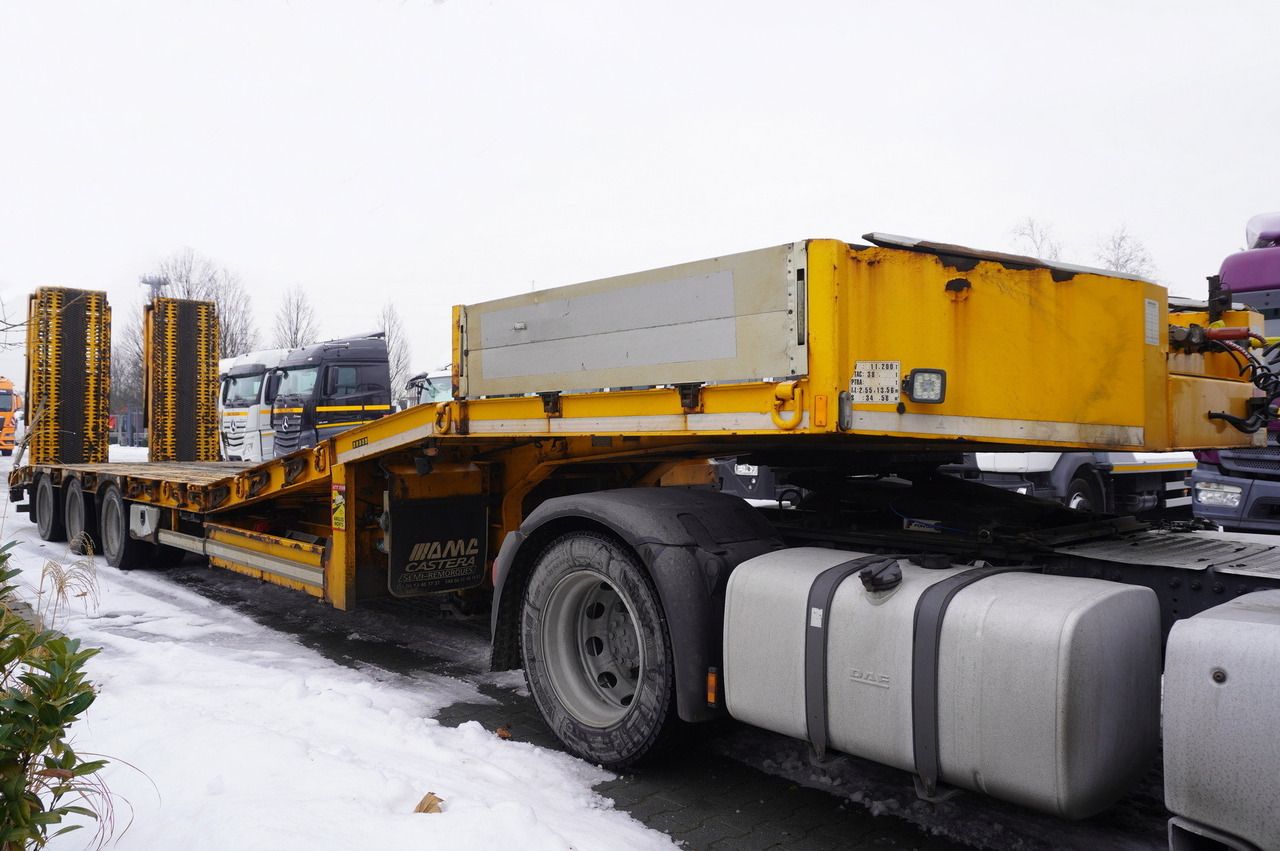 CASTERA S/R 38T semi-trailer / steering axle - Low loader semi-trailer: picture 2 CASTERA S/R 38T semi-trailer / steering axle - Low loader semi-trailer: picture 2