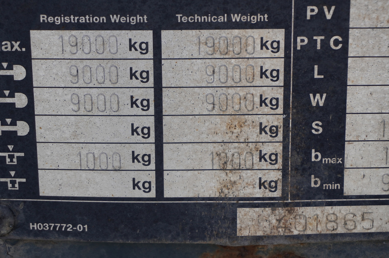 Leasing of FRUEHAUF BDF / 18 t FRUEHAUF BDF / 18 t: picture 8