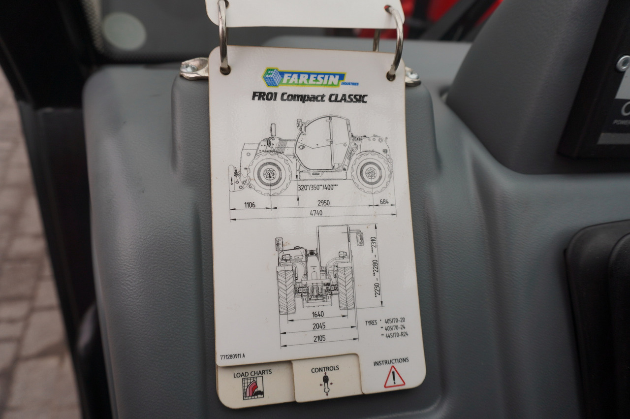 Telescopic wheel loader Faresin 730C Classic 55 / NEW / 550 MTH!!! / reach 7 m / joystick: picture 33 Telescopic wheel loader Faresin 730C Classic 55 / NEW / 550 MTH!!! / reach 7 m / joystick: picture 33
