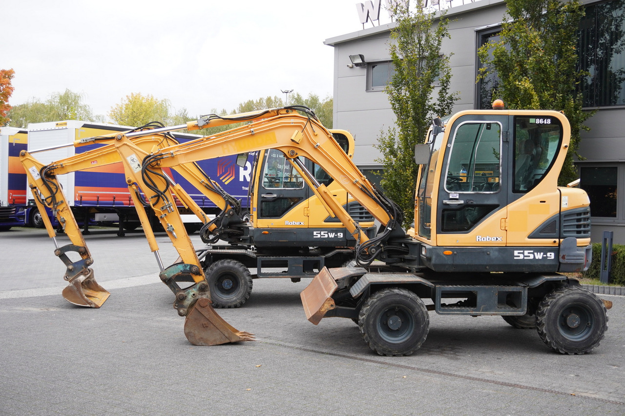 Hyundai Robex 55W-9 Wheeled Excavator 5.5t / 2 units - Wheel excavator: picture 2 Hyundai Robex 55W-9 Wheeled Excavator 5.5t / 2 units - Wheel excavator: picture 2