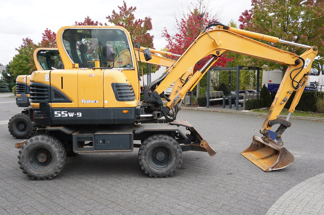 Wheel excavator Hyundai Robex 55W-9 Wheeled Excavator 5.5t / 2 units: picture 6