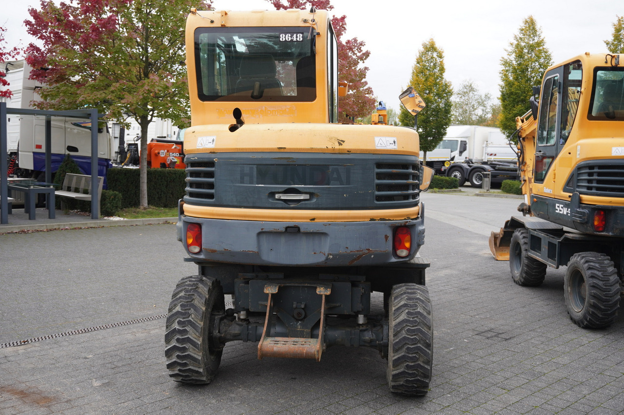 Wheel excavator Hyundai Robex 55W-9 Wheeled Excavator 5.5t / 2 units: picture 11