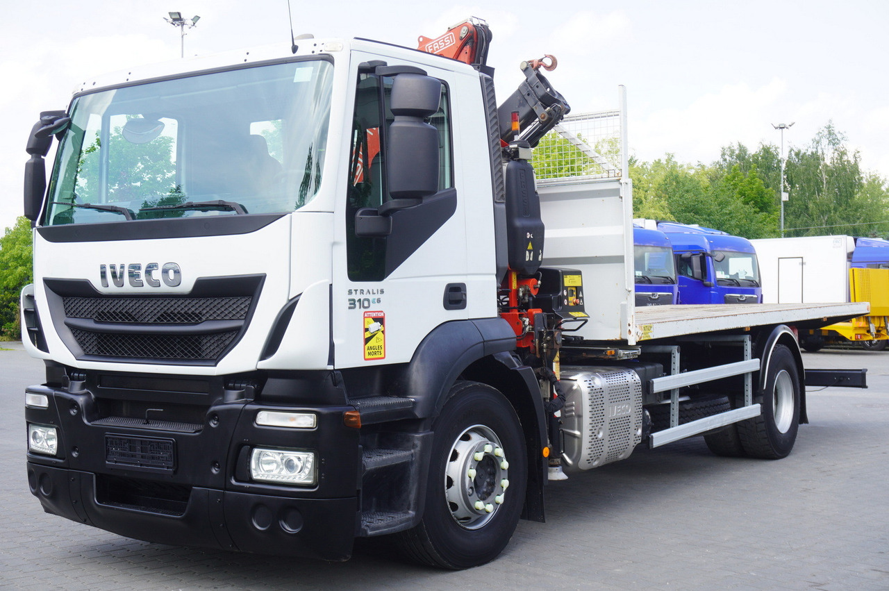 IVECO STRALIS 310 E6 / FASSI F110B / 630 MTH! / 4 t lift cap. / 19 t - Dropside/ Flatbed truck, Crane truck: picture 3 IVECO STRALIS 310 E6 / FASSI F110B / 630 MTH! / 4 t lift cap. / 19 t - Dropside/ Flatbed truck, Crane truck: picture 3