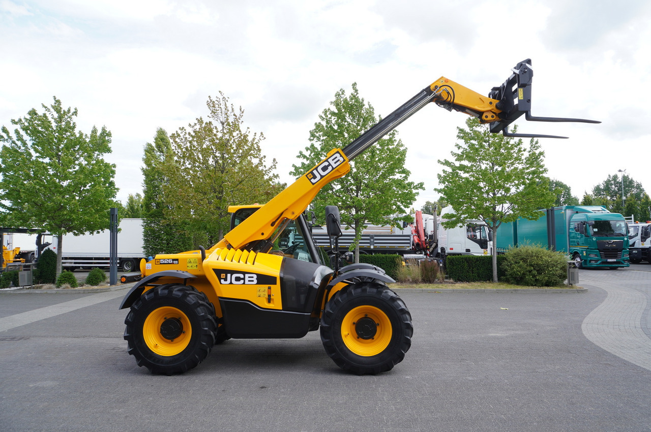 Telescopic handler JCB 526-56 AGRI Plus / 5.6 m telescopic loader / joystick: picture 14