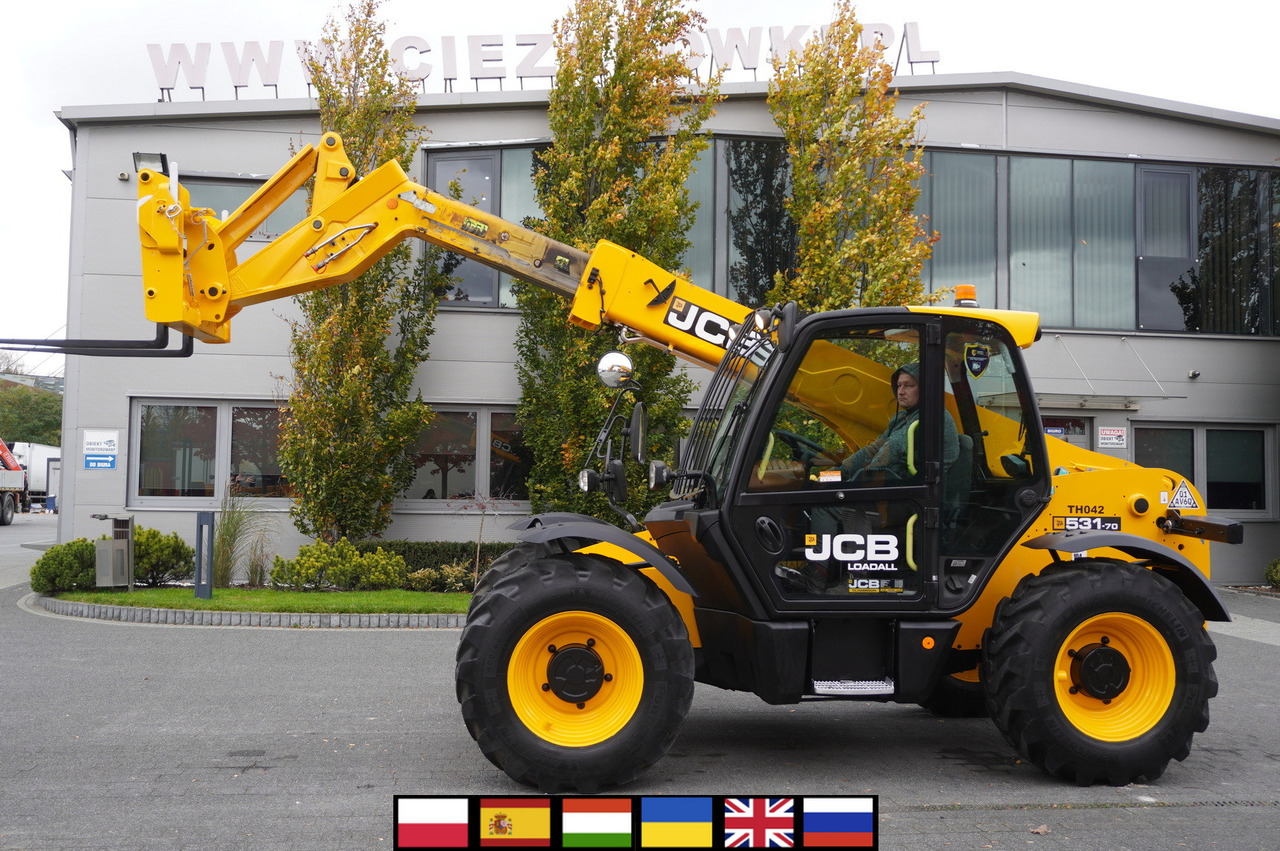 JCB 531-70 / 900 MTH telescopic charger! / 3.1 T / 7 M - Telescopic handler: picture 1 JCB 531-70 / 900 MTH telescopic charger! / 3.1 T / 7 M - Telescopic handler: picture 1