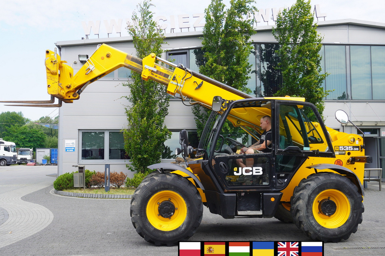 JCB 535-95 / 3.5 T / range 9.5 m / joystick / 2021 - Telescopic wheel loader: picture 1 JCB 535-95 / 3.5 T / range 9.5 m / joystick / 2021 - Telescopic wheel loader: picture 1