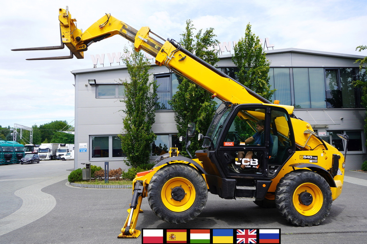JCB 540-140 telescopic loader / 14 m range / 1800 MTH - Telescopic wheel loader: picture 1 JCB 540-140 telescopic loader / 14 m range / 1800 MTH - Telescopic wheel loader: picture 1