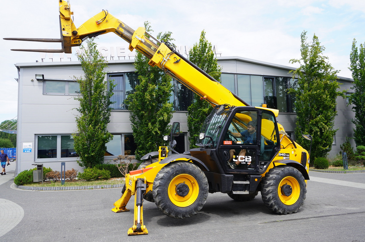 Telescopic wheel loader JCB 540-140 telescopic loader / 14 m range / 1800 MTH: picture 19