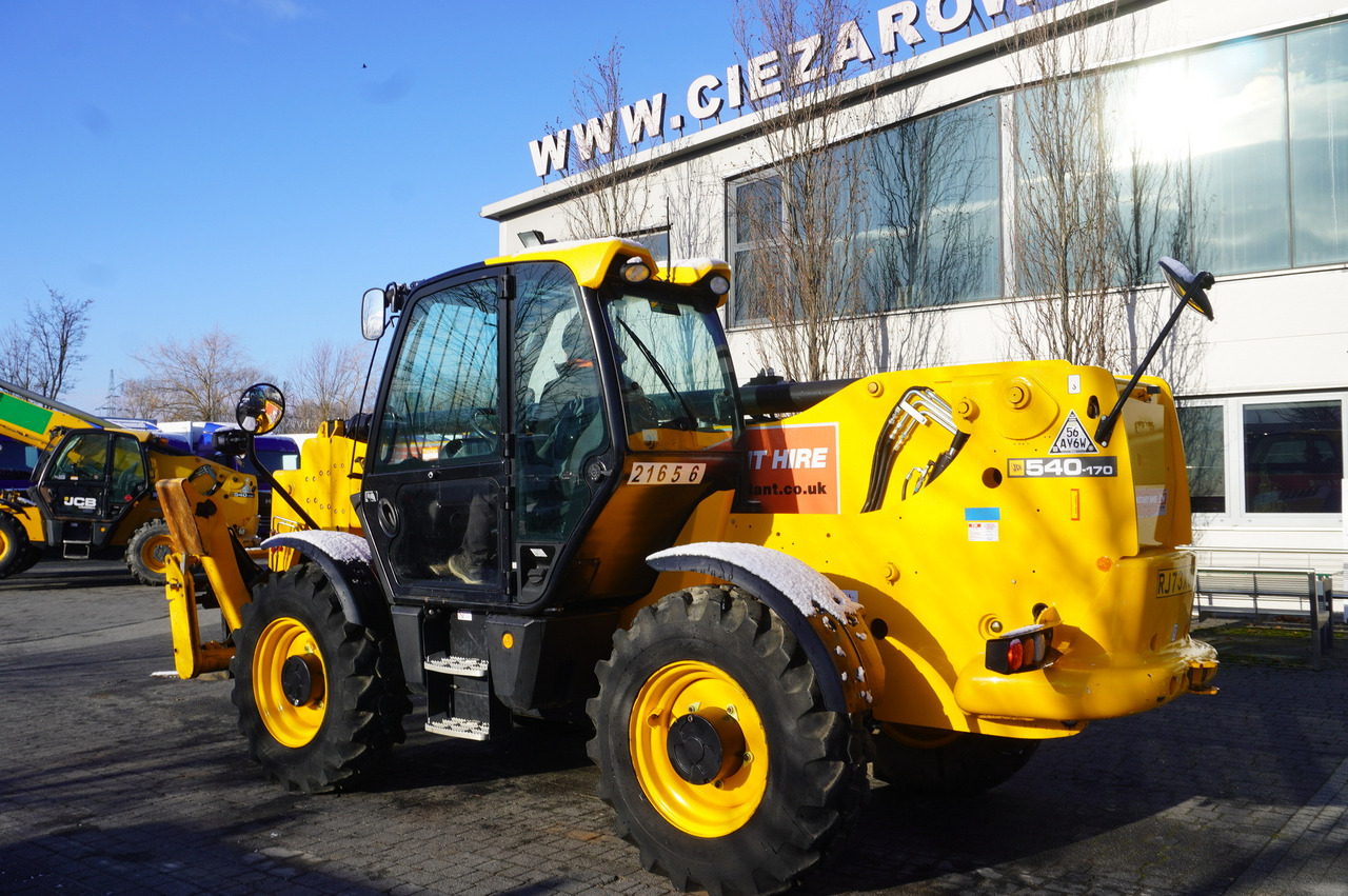 JCB 540-170 Telescopic Loader / 17m / joystick - Wheel loader: picture 4 JCB 540-170 Telescopic Loader / 17m / joystick - Wheel loader: picture 4