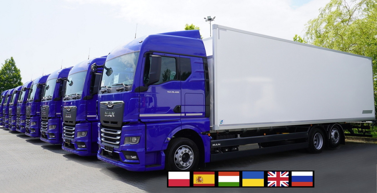 MAN New TGX 26.400 / NEW IGLOOCAR refrigerator 20 pallets / 6×2 / 2024 / 2 units - Refrigerator truck: picture 1 MAN New TGX 26.400 / NEW IGLOOCAR refrigerator 20 pallets / 6×2 / 2024 / 2 units - Refrigerator truck: picture 1