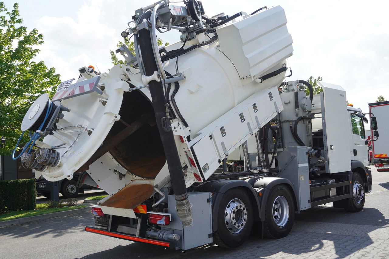 MAN TGM 26.340 E6 / RIVARD sewage cleaner 11.8 m3 / 170 tho. km / steered axle - Vacuum truck: picture 3 MAN TGM 26.340 E6 / RIVARD sewage cleaner 11.8 m3 / 170 tho. km / steered axle - Vacuum truck: picture 3