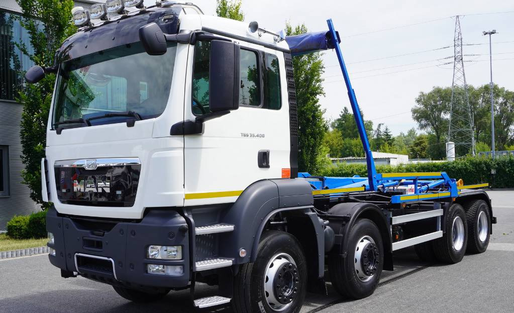 MAN TGS 35.400 8×4 HYVA LIFT 32.56 SE hooklift - Hook lift truck: picture 4 MAN TGS 35.400 8×4 HYVA LIFT 32.56 SE hooklift - Hook lift truck: picture 4