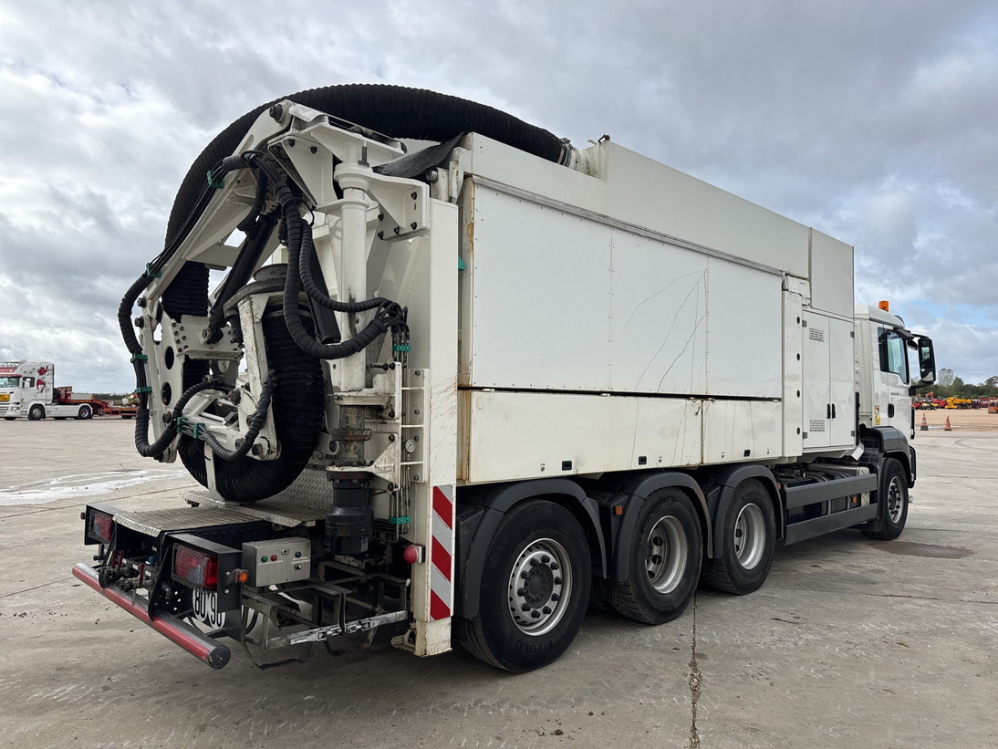 MAN TGS 35.480 8x4 / MTS 4A14T 36.000V vacuum truck / 10 m3 - Vacuum truck: picture 4 MAN TGS 35.480 8x4 / MTS 4A14T 36.000V vacuum truck / 10 m3 - Vacuum truck: picture 4