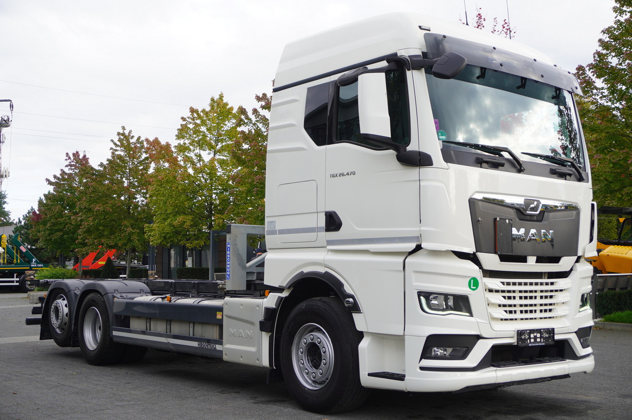 MAN TGX 26.470 6x2 COINTAINERKIPPER HYVA HIRMSCHLING / 200 tho. km! - Container transporter/ Swap body truck: picture 4 MAN TGX 26.470 6x2 COINTAINERKIPPER HYVA HIRMSCHLING / 200 tho. km! - Container transporter/ Swap body truck: picture 4