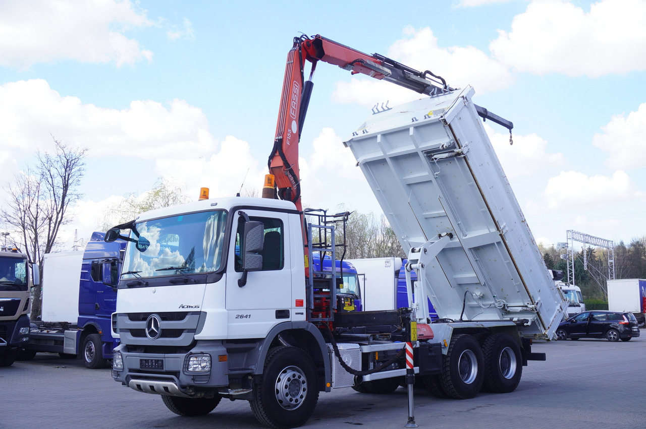 MERCEDES-BENZ Actros 2641 6×4 E5 / Crane / Dumper / 110000 km - Crane truck, Crane truck: picture 2 MERCEDES-BENZ Actros 2641 6×4 E5 / Crane / Dumper / 110000 km - Crane truck, Crane truck: picture 2