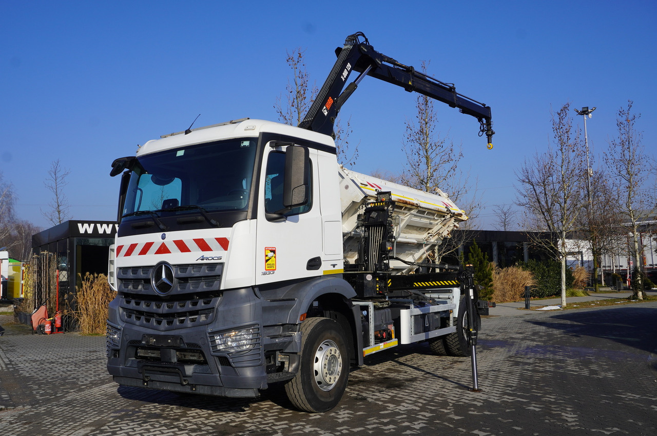Leasing of MERCEDES-BENZ Arocs 1833 / 87,000 km!!! / Hds HIAB X-DUO 128 B-2 / three-sided tipper MERCEDES-BENZ Arocs 1833 / 87,000 km!!! / Hds HIAB X-DUO 128 B-2 / three-sided tipper: picture 27
