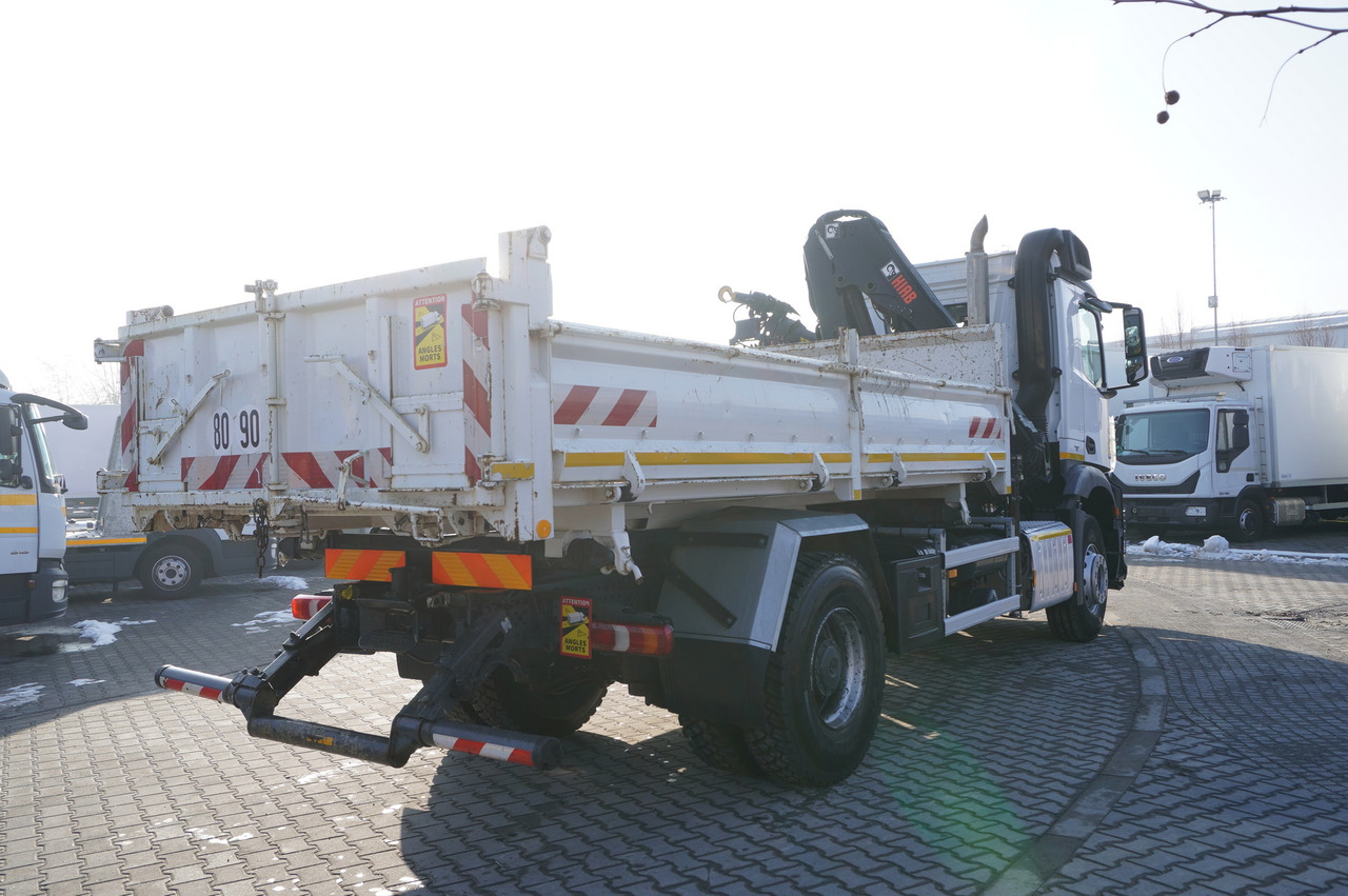 Leasing of MERCEDES-BENZ Arocs 1833 / 87,000 km!!! / Hds HIAB X-DUO 128 B-2 / three-sided tipper MERCEDES-BENZ Arocs 1833 / 87,000 km!!! / Hds HIAB X-DUO 128 B-2 / three-sided tipper: picture 6