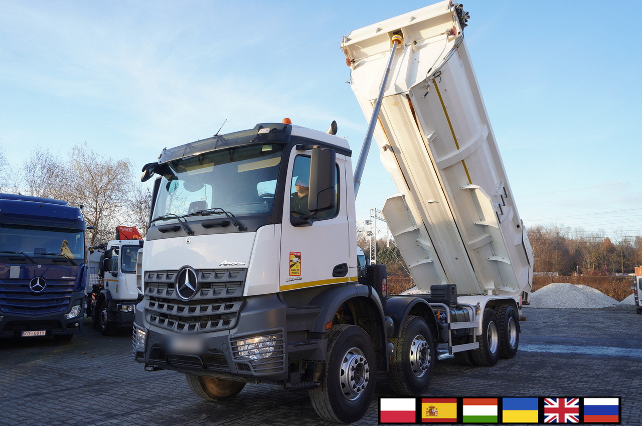 MERCEDES-BENZ Arocs 3243 E6 8x4 / Tipper / 120 tho kilometers! / Retarder - Dumper: picture 1 MERCEDES-BENZ Arocs 3243 E6 8x4 / Tipper / 120 tho kilometers! / Retarder - Dumper: picture 1