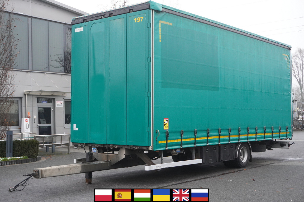 Curtainsider trailer REDOS trailer / 19 EPAL / 4 units: picture 1